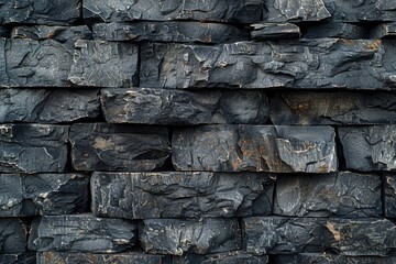 Fototapeta premium Coal Stack Texture