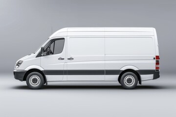 White Cargo Van in Studio

white van