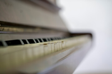 Old historic haunted orphanage in an abandoned palace in Hungary