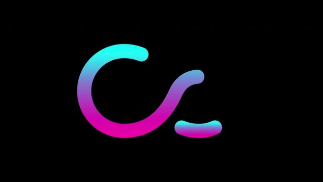 infinity animated footage template, infinity logo icon animated footage element
