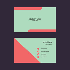 Simple Business Card Template Design