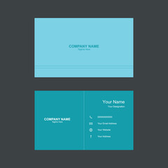 Unique Business Card Template Design