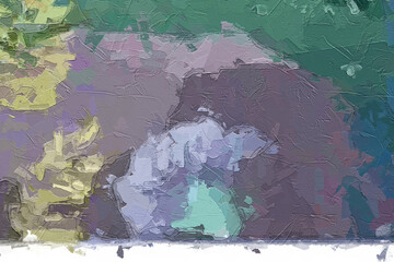 Oil paintings and various flowers, lotus leaves, lotus flowers, fish, mandarin ducks, cats, dogs, chrysanthemums, all beautiful