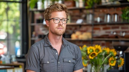 Entrepreneur sharing operational insights with colleagues for improved workflow understanding