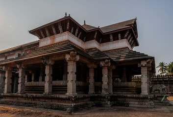 Saavira Kambada Temple is a Basadi or Jain temple in Moudabidri, Karnataka, India.