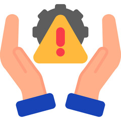 Obraz premium Risk Management Icon