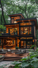 house in the woods