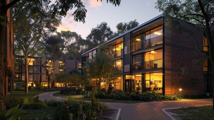 Naklejka premium Seamless Transition: Expert Strategies for Moving and Settling into Student Apartments â€“ Ultra Realistic Photo Representation