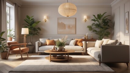 Living room with steampunk soul