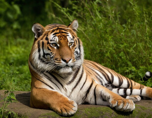 striped indian tiger