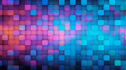 small pastel colored squares, mosaic background illustration