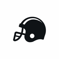 american football rugby helmet icon
