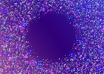 Iridescent Background. Carnaval Burst. Disco Colourful Backdrop. Falling Dust. Purple Glare Confetti. Light Texture. Cristal Poster. Party Sparkle. Blue Iridescent Background