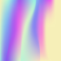 Pearlescent Texture. Holographic Background. Metal Pattern. Trendy Mesh. Digital Light. Soft Multicolor Invitation. Abstract Gradient. Blue Neon Background. Pink Pearlescent Texture