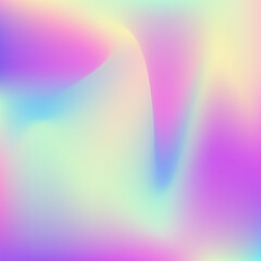 Iridescent Background. Hologram Gradient. Holographic Gradient. Violet Metal Texture. Retro Glitter. Liquid Light. Rainbow Cover. Shiny Creative Brochure. Pink Iridescent Background