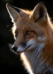 Fototapeta premium close-up fox 