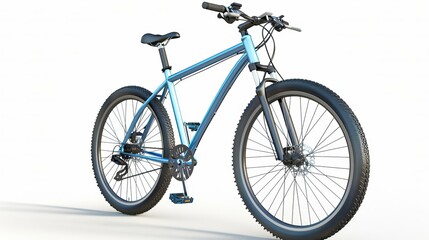 Fototapeta premium Bicycle isolated on white background