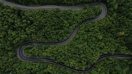 carreteras verdes que son en líneas espaciosas y magnificas. 