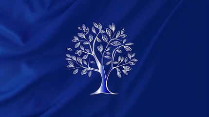 Turkish style tree ornament drawing