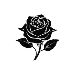 Rose flower vector art