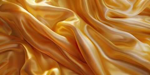 Obraz premium Silky Fabric: Close-Up Texture of Smooth Silk Fabric, showcasing Luxurious Texture and Elegant Drapery.