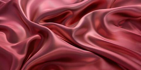 Fototapeta premium Silky Smooth: Close-Up Texture of Smooth Silk Fabric, Featuring Sheen and Softness.