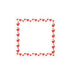 Valentine heart frame