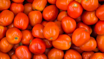 Tomatoes in the store. for background