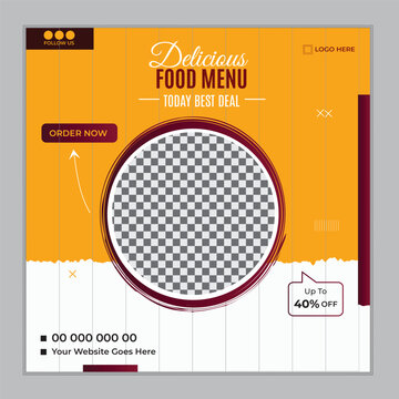 Food Social Media Design
