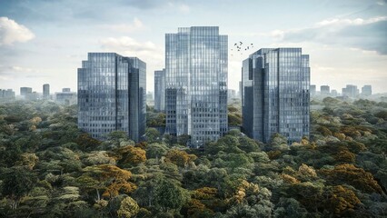 Fototapeta premium downtown city