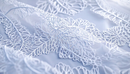 Lace is the intricate, delicate texture of timeless beauty: Illustrate a close-up of lace, with its intricate and delicate texture symbolizing elegance and grace