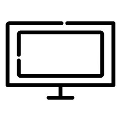tv outline icon