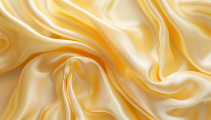 Silk is the smooth, silky texture of delicate elegance: Picture a close-up of silk, with its smooth and silky texture symbolizing delicate elegance and refinement
