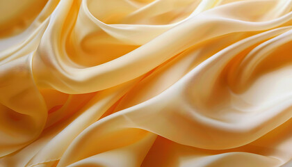 Obraz premium Silk is the smooth, silky texture of delicate elegance: Picture a close-up of silk, with its smooth and silky texture symbolizing delicate elegance and refinement