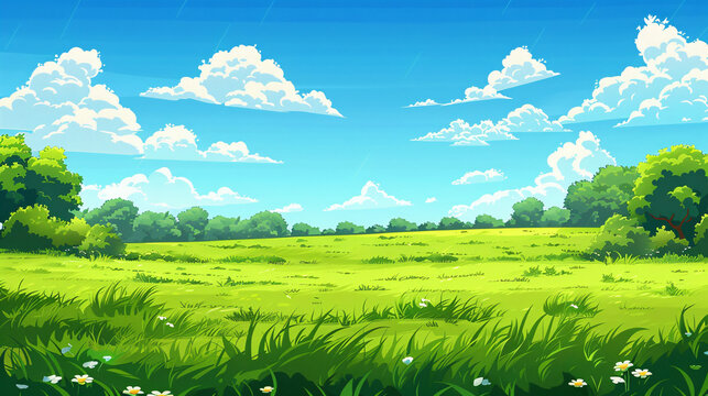 Cartoon Field