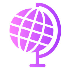 world gradient icon