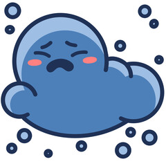 Cloud Humidity SVG