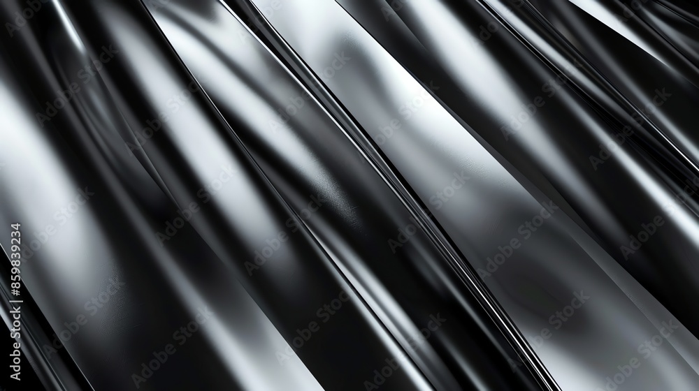 Poster abstract black background with a wavy pattern.