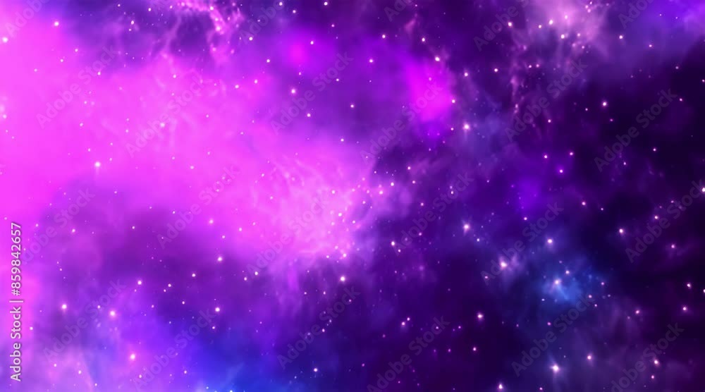 Wall mural outer space. galaxy and nebula. abstract space background. endless universe with stars and galaxies 