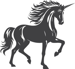 This horse or unicorn image can be used for unicorn, black horse, sports, gaming, horse power, t-shirt and more.