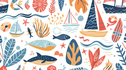 Nautical Island Pattern