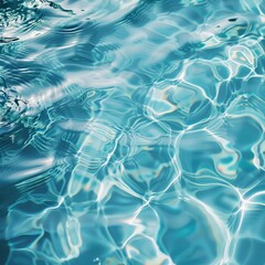Rippling Blue Water in Pool