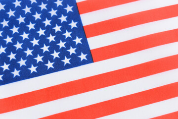 Obraz premium american wave flag texture background, USA