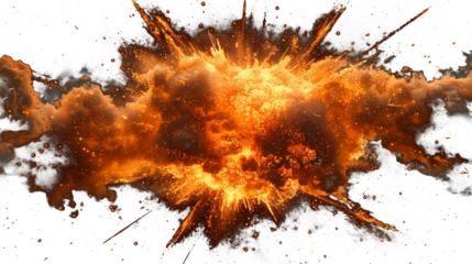 爆発のイメージ、PNG