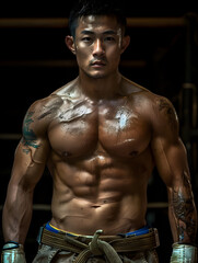 Fototapeta premium Muscular Body