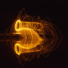 Light Painting with Steel Wool