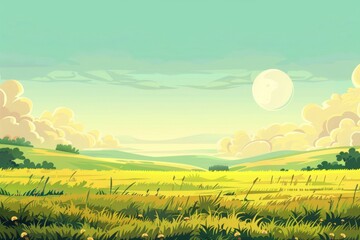 Artistic illustrations of imaginary places
