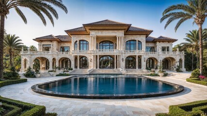 Luxury Mansion with Unique Architecture in Los Angeles 