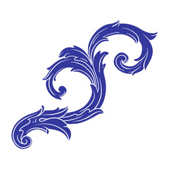 Vintage Ornament. Border ornament. Suitable for wedding invitation cards
