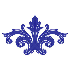 Vintage Ornament. Border ornament. Suitable for wedding invitation cards
